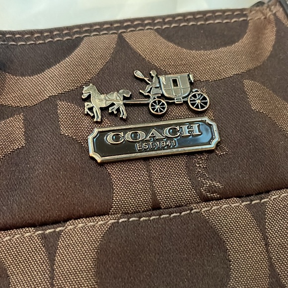 Brown Coach Bag - Picture 3 of 9